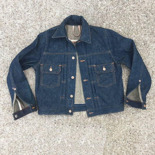 New Secret Denim 20oz Japanese Selvage Denim Type2 Jacket