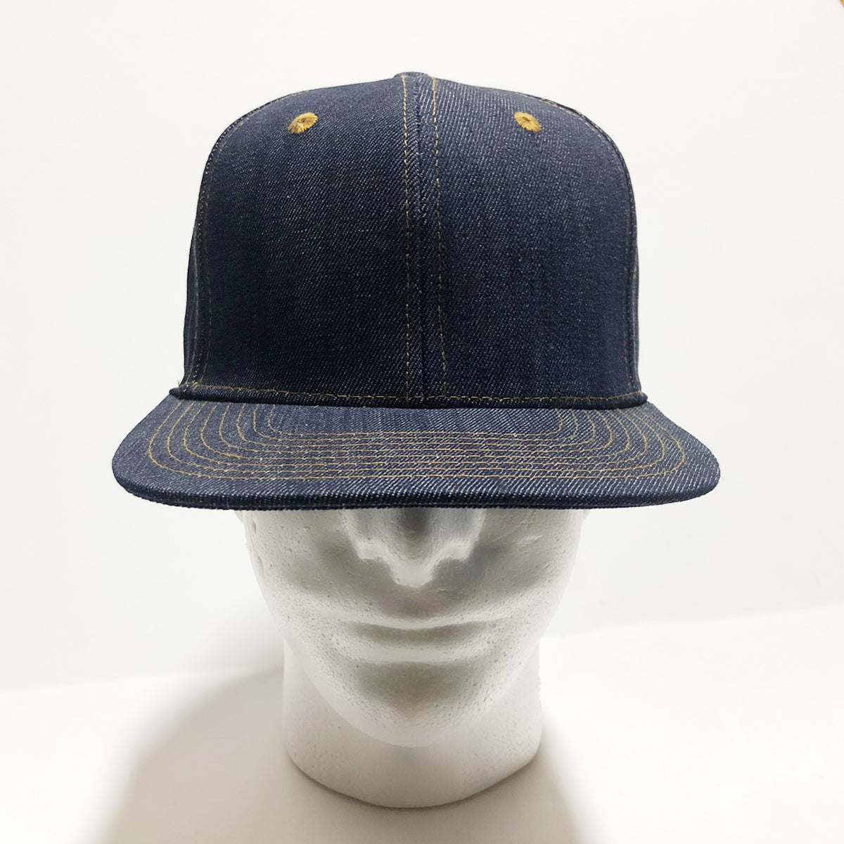 Casquette Rétro Snapback Corning Furnace 1980s - Jean Denim, Neuve Sans étiquette
