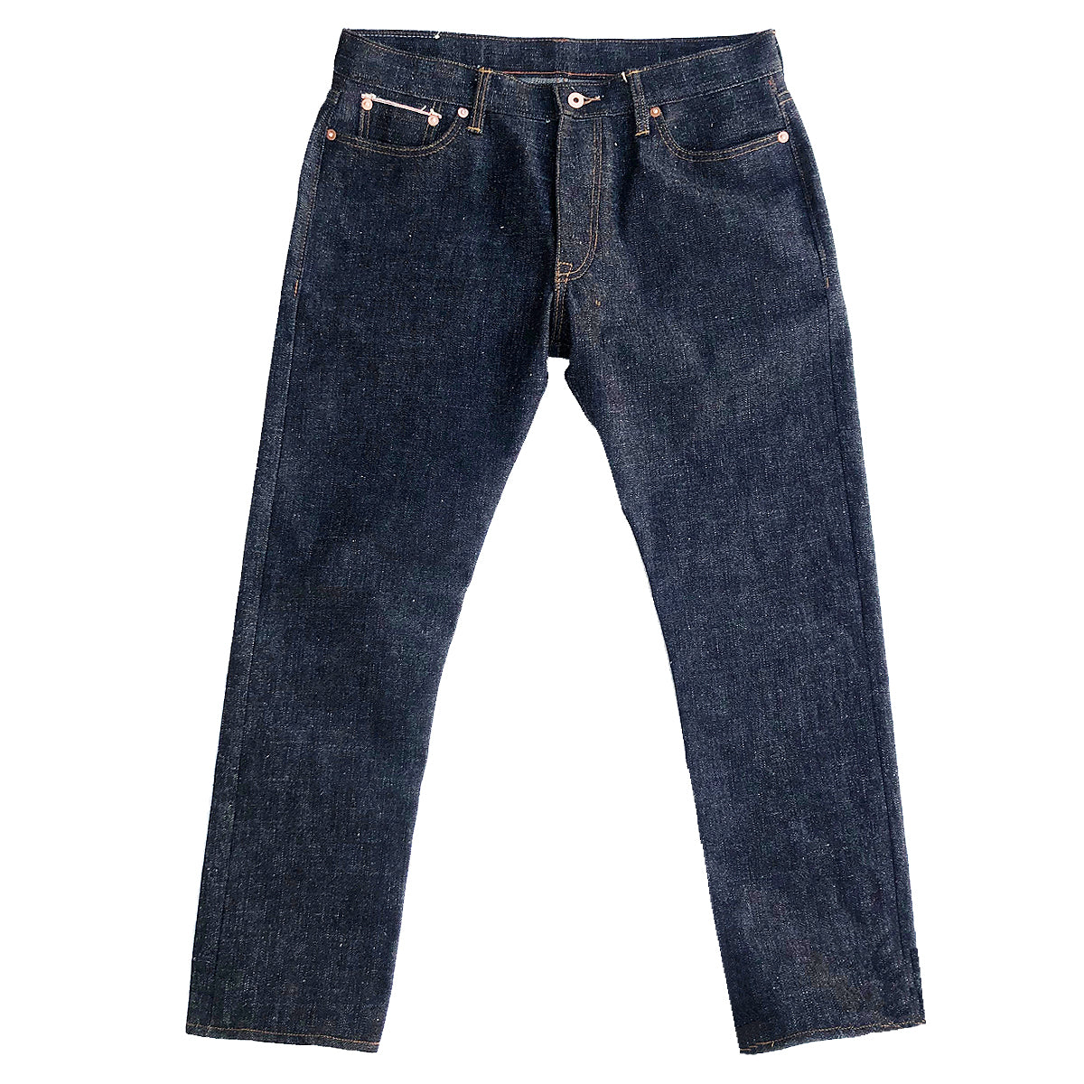 #0505 16oz Japanese INDIGO 'Secret Denim" Selvage 5 Pocket Version