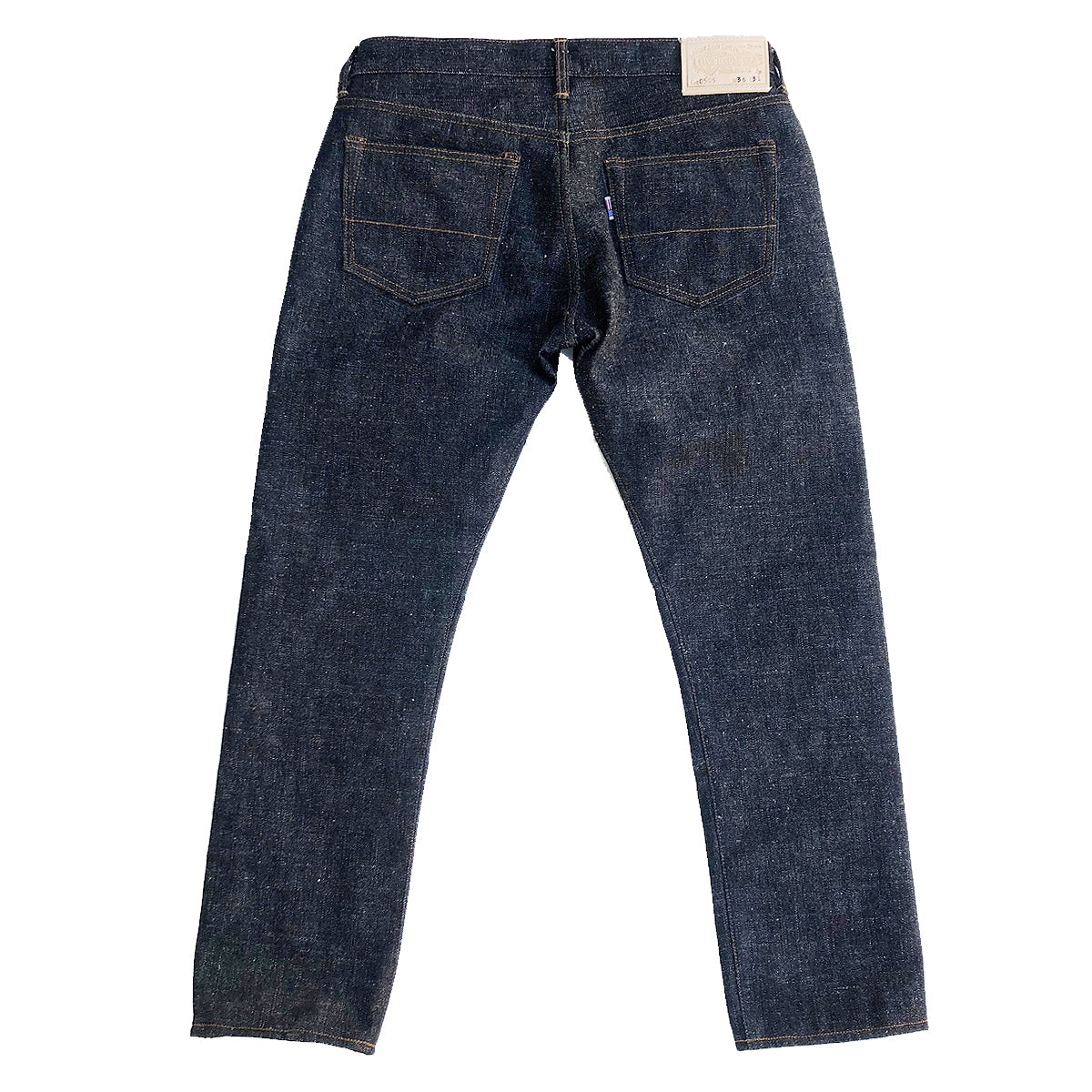 #0505 16oz Japanese INDIGO 'Secret Denim" Selvage 5 Pocket Version