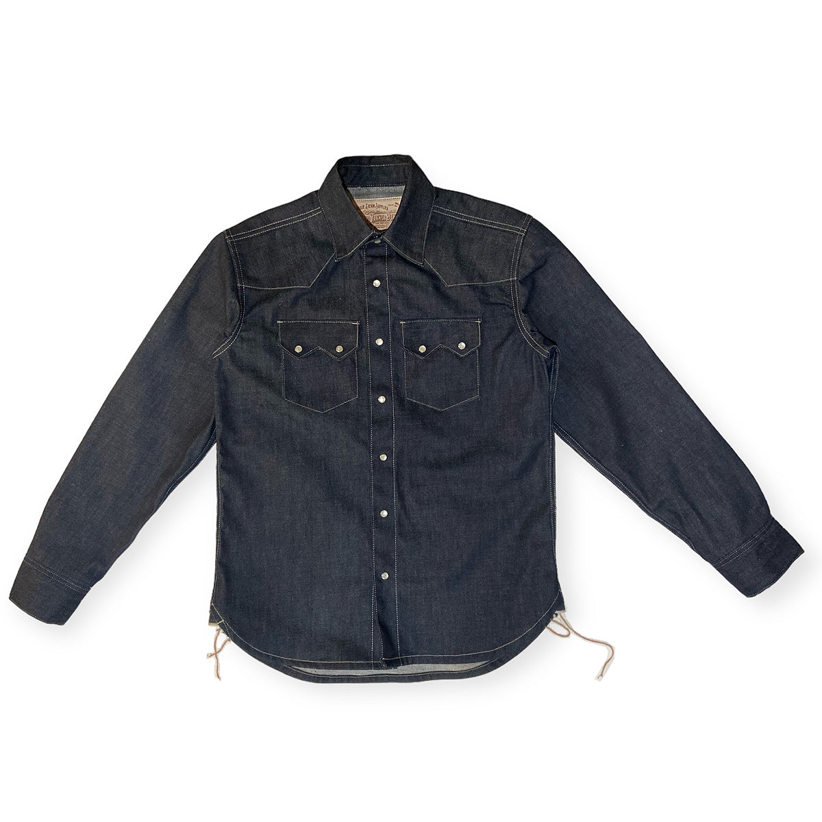 13.5oz TEXAS DENIM Red Selvage Saw Tooth Work Shirt LIMITED QUANTITY