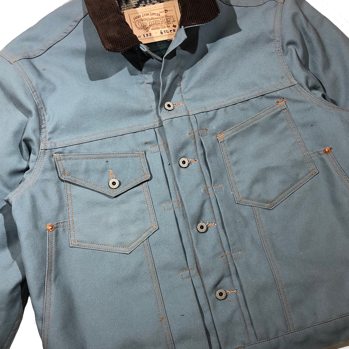 #133 12oz Duck Canvas Field Hand Jacket Seagrass {Various Colors}