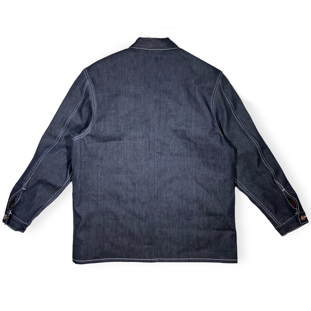 14oz Indigo Cone Mills White Selvage Cone Mills Denim Car Coat {Limited Quantities}
