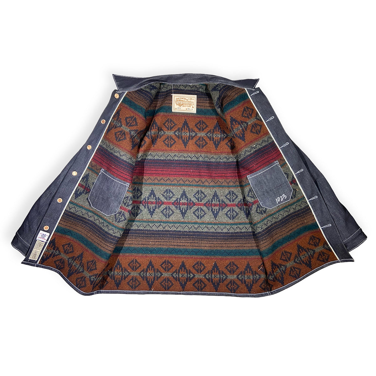 14oz Indigo Cone Mills White Selvage Cone Mills Denim Car Coat {Limited Quantities}