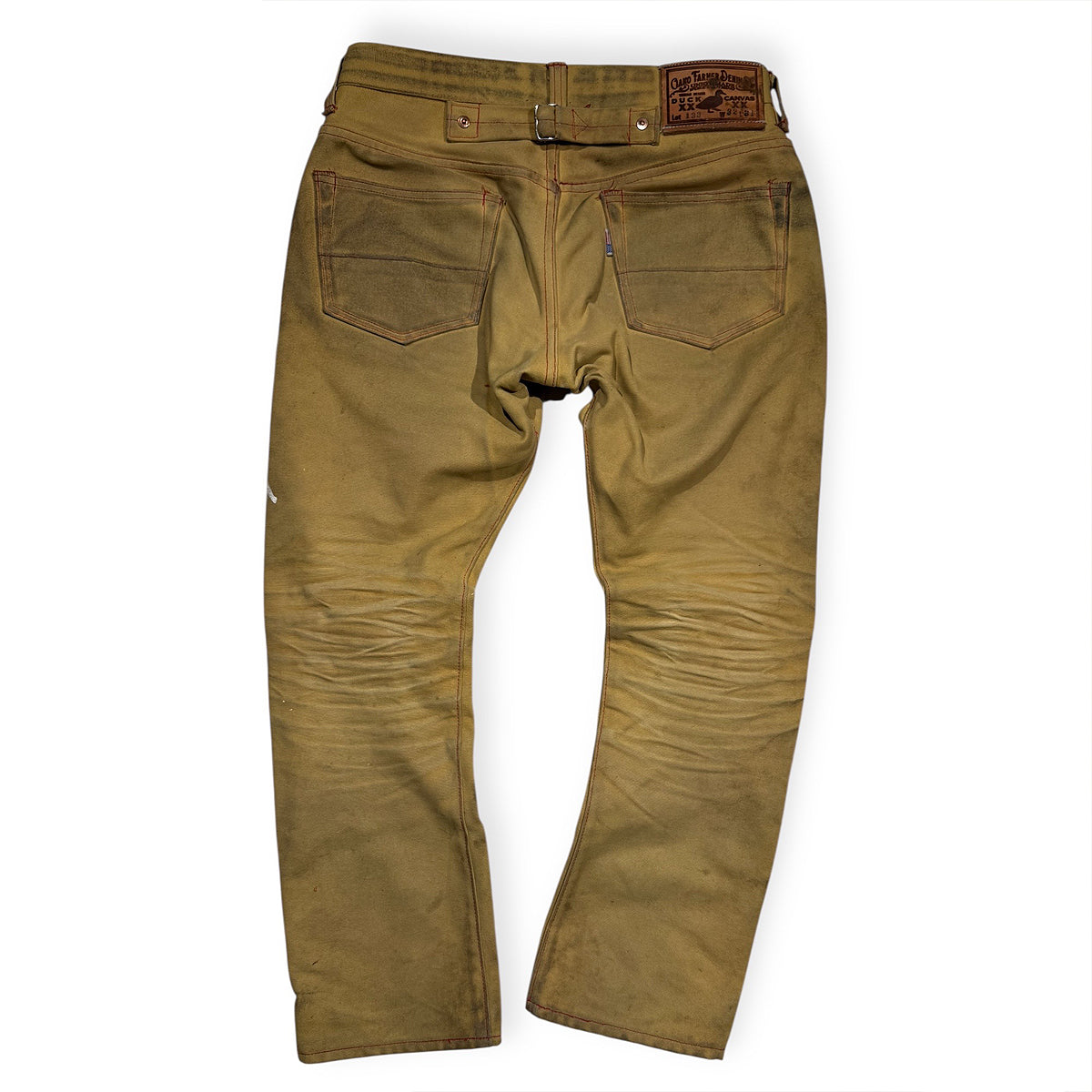 #134 18oz Duck Canvas 5 Pocket Model Lite Ochre