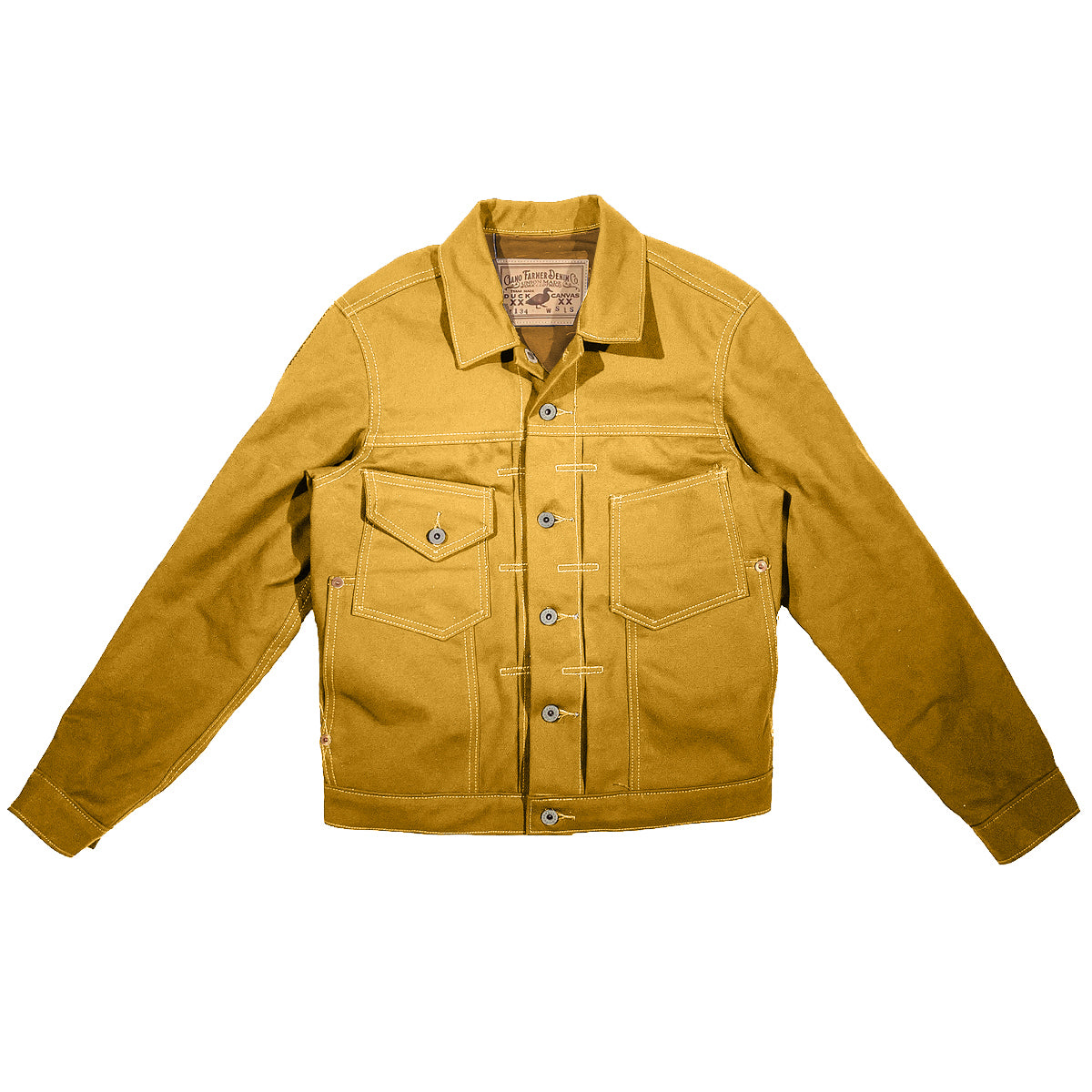 134 18oz OCHRE Duck Canvas Field Hand Jacket – CFDCo.