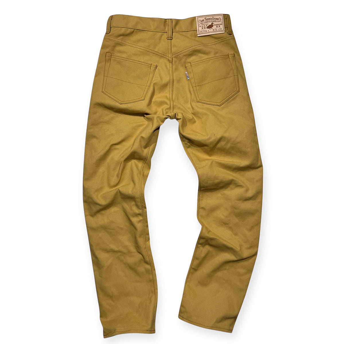 #134 18oz Duck Canvas 5 Pocket Model Lite Ochre