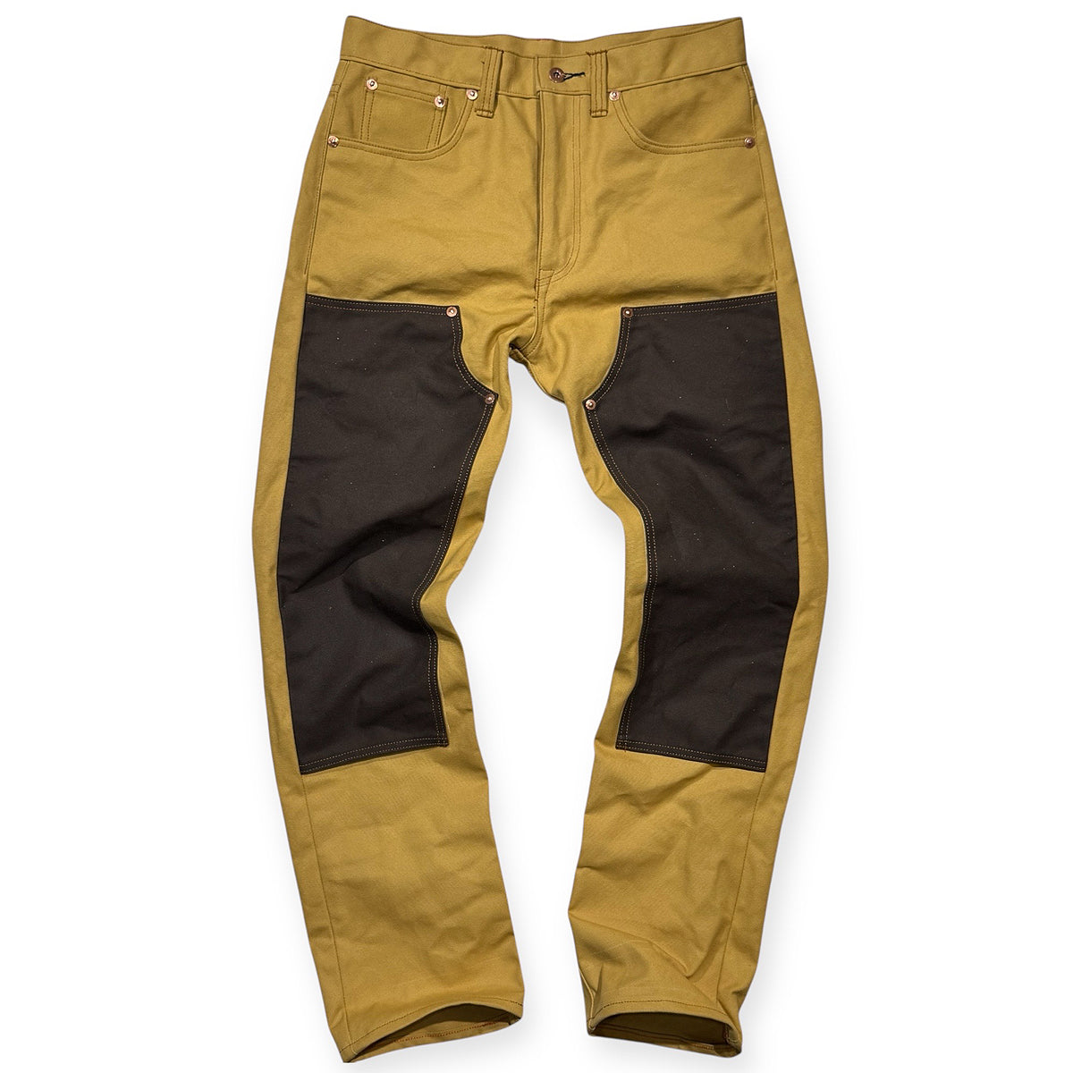 #134 18oz Duck Canvas 5 Pocket Model Lite Ochre