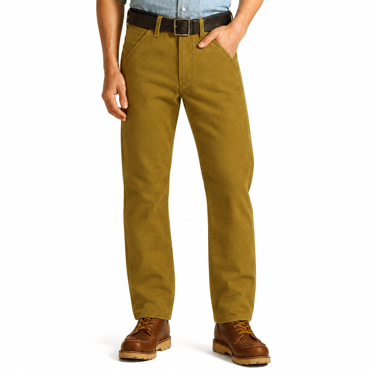 18oz Duck Canvas Lite Ochre CHINO Version