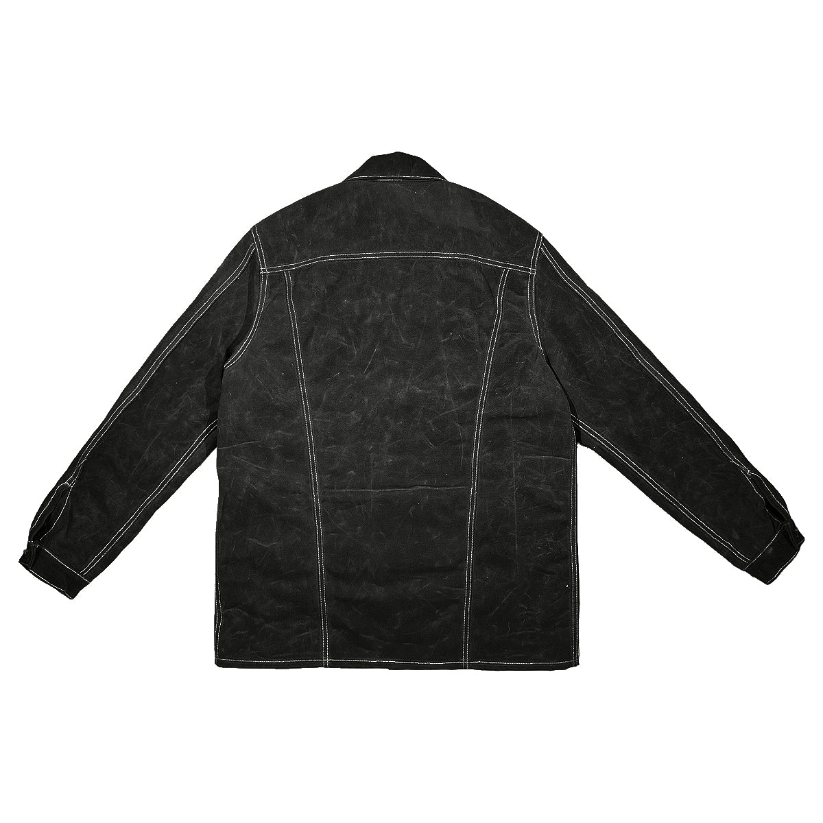 #3006 18oz Wax Duck Canvas Car Coat the "PABLO" Black