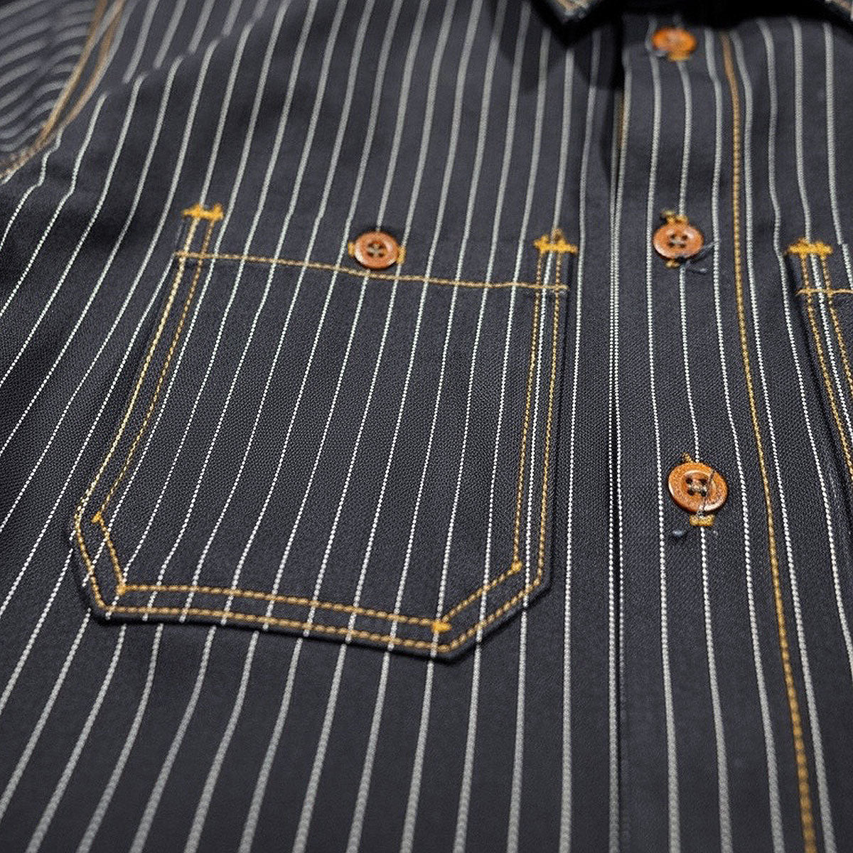 #3192 13.5oz Japanese Indigo/Indigo WABASH White Selvage Work Shirt