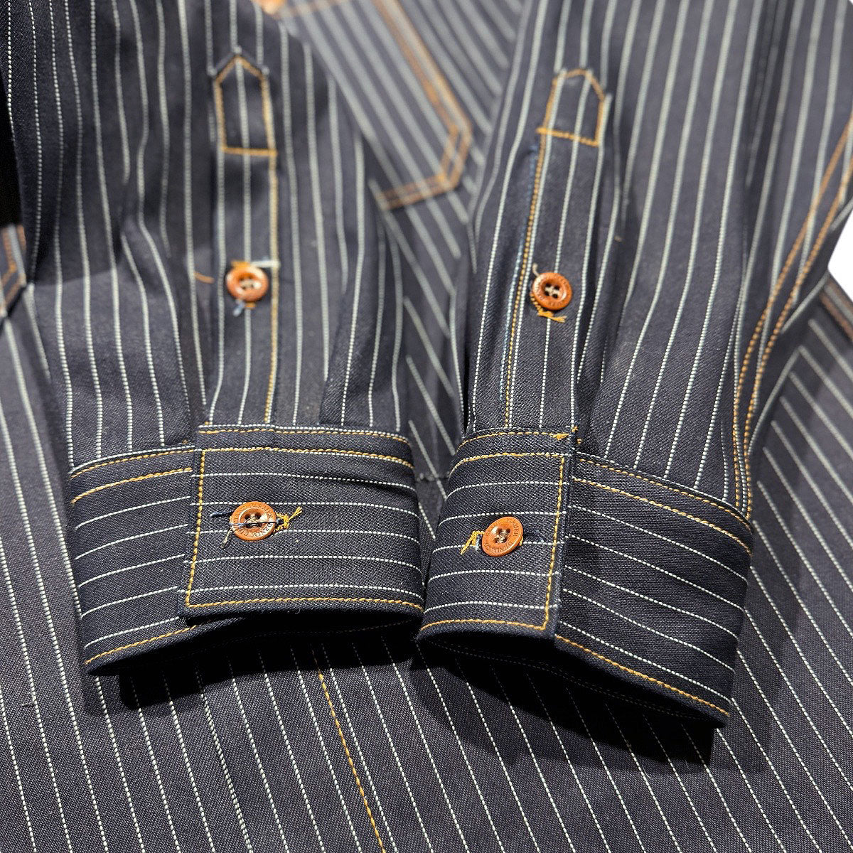 #3192 13.5oz Japanese Indigo/Indigo WABASH White Selvage Work Shirt