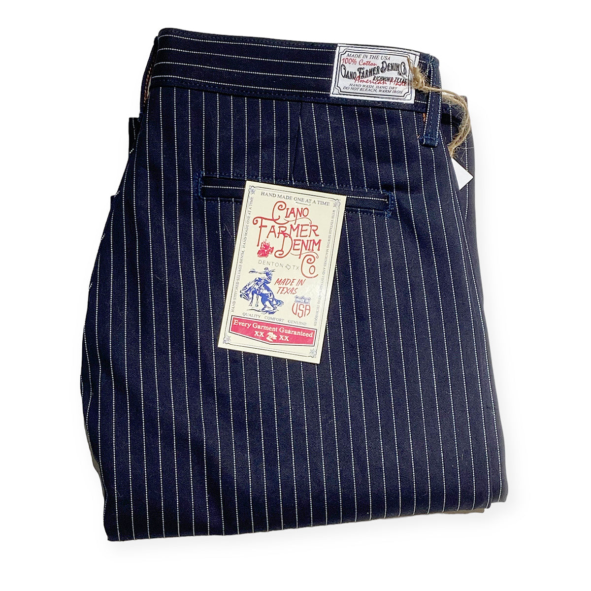 #3192 13.5oz Japanese Indigo/Indigo WABASH White Selvage CHINO VERSION
