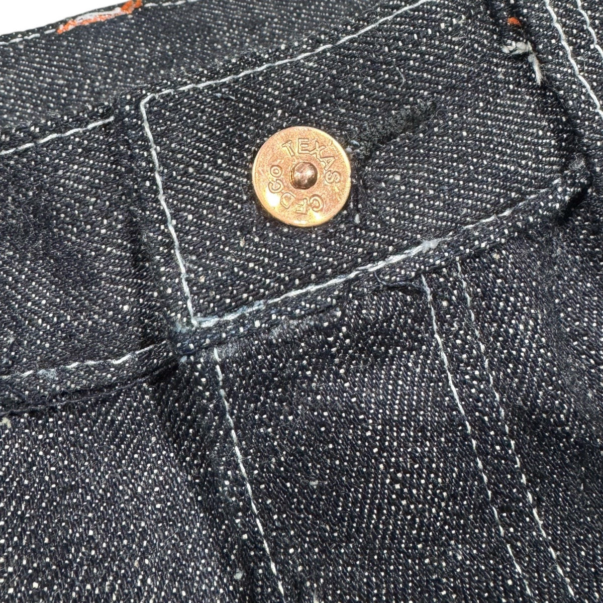#0505 16oz Japanese INDIGO 'Secret Denim" Selvage 5 Pocket Version