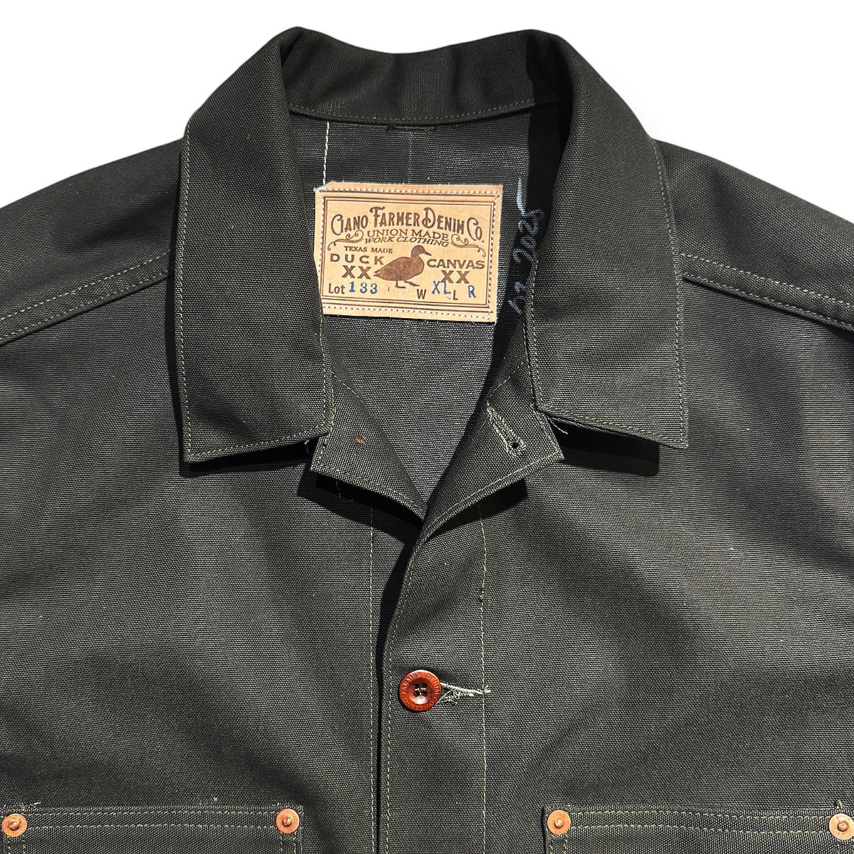 #133 12oz Duck Canvas Core Coat Olive