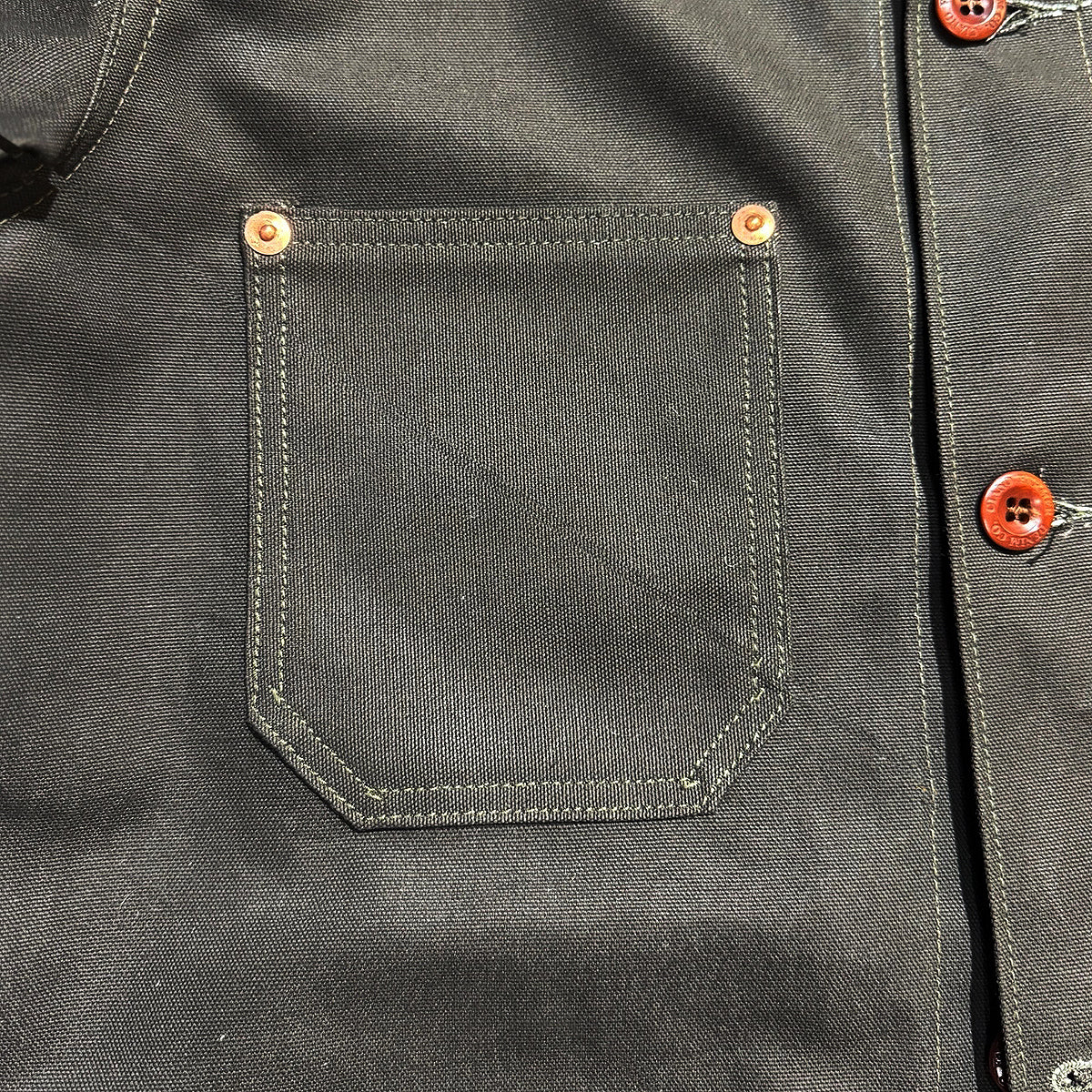 #133 12oz Duck Canvas Core Coat Olive