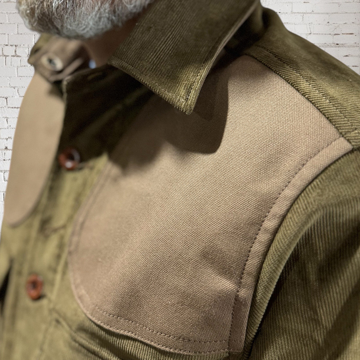11 Wale Corduroy Elmer Hunting Jacket Field Olive