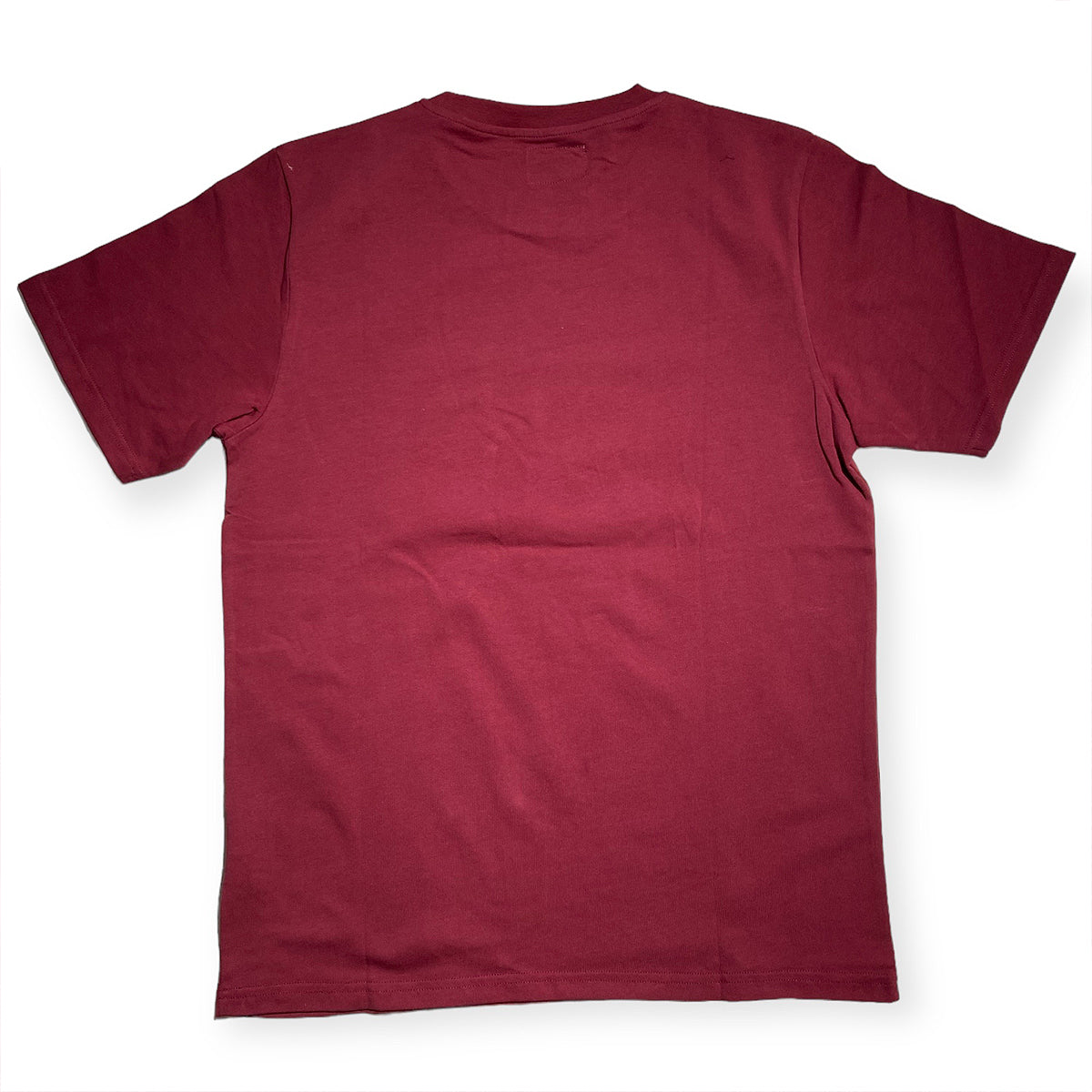 8.4oz TEXAS MADE "HEAVY ORGANIC" Crew Neck Cranberry