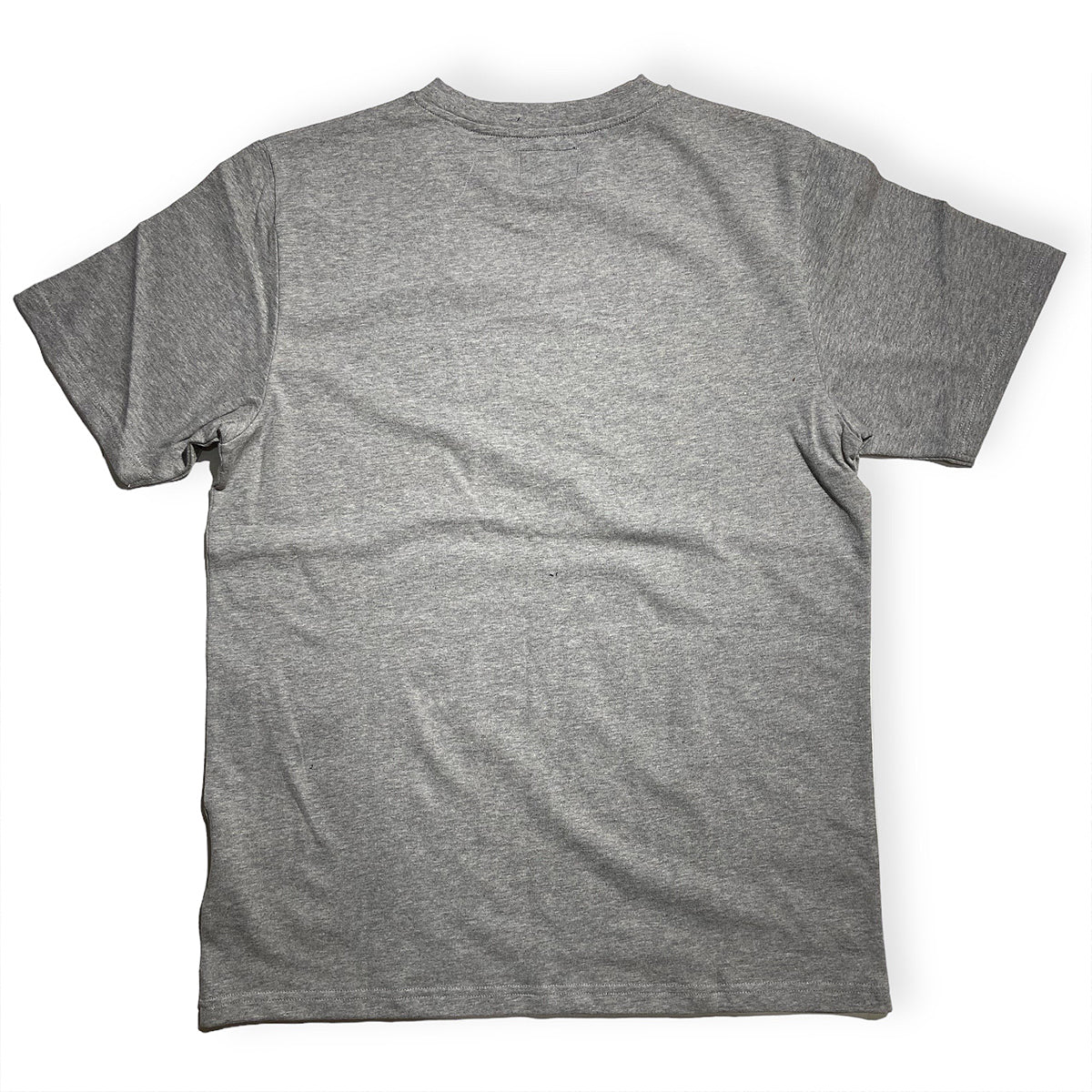8.4oz TEXAS MADE "HEAVY ORGANIC" Crew Neck Grey Heather