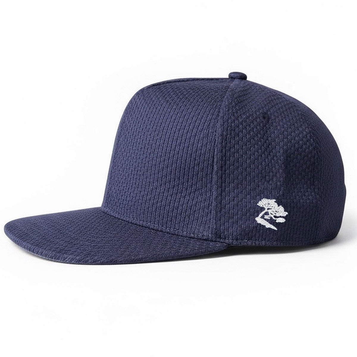 #SA 14oz Sashiko-Indigo Snapback HAT- High Crown