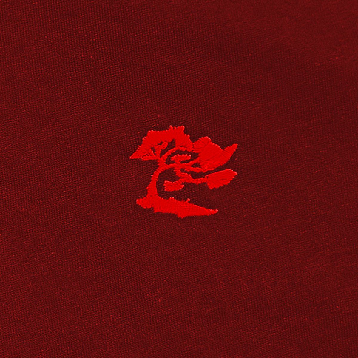 4.4oz TEXAS MADE Cranberry Crew Neck Embroidery