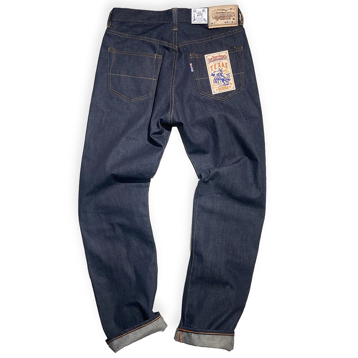 #27 13.5oz TEXAS Denim INDIGO Red Selvage