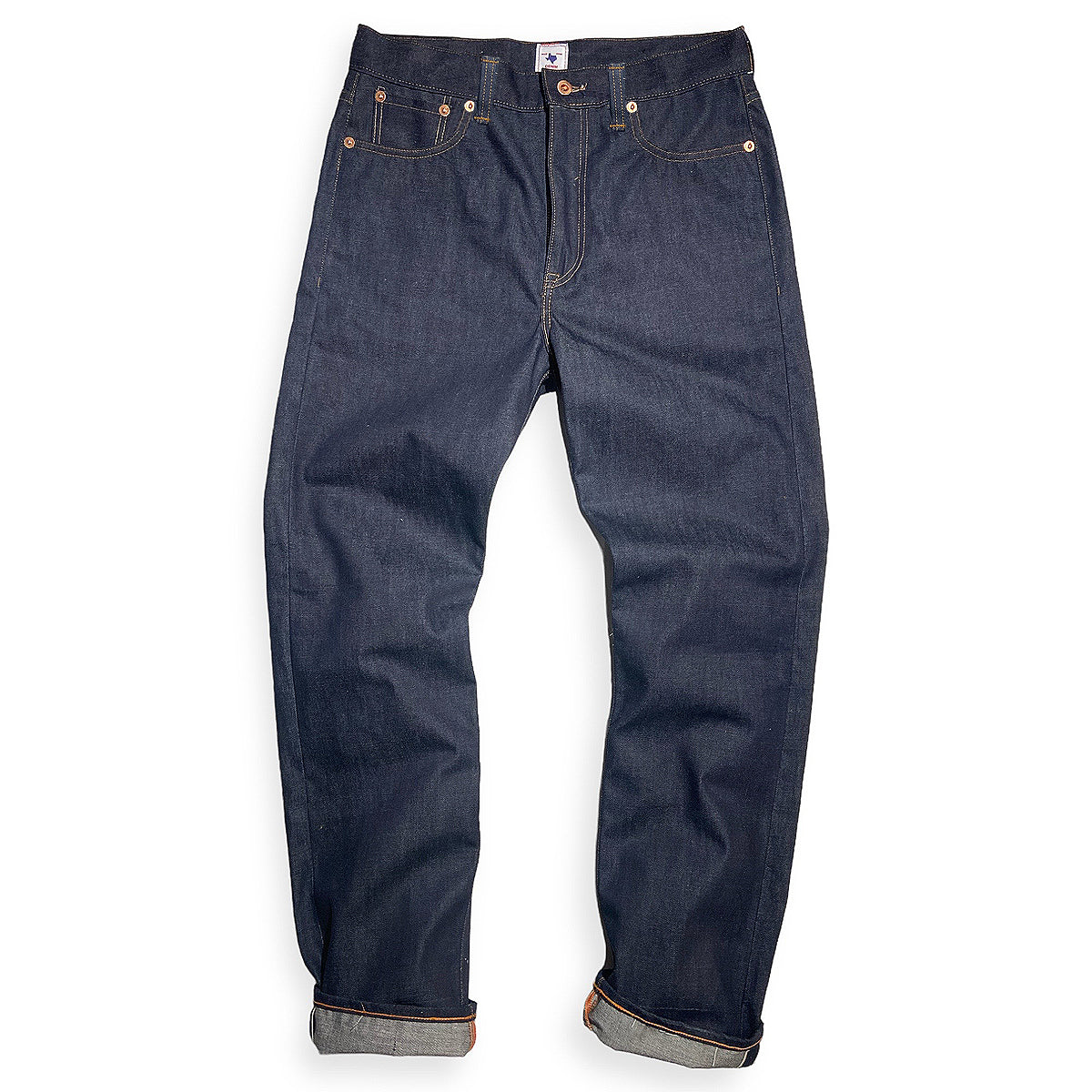 #27 13.5oz TEXAS Denim INDIGO Red Selvage