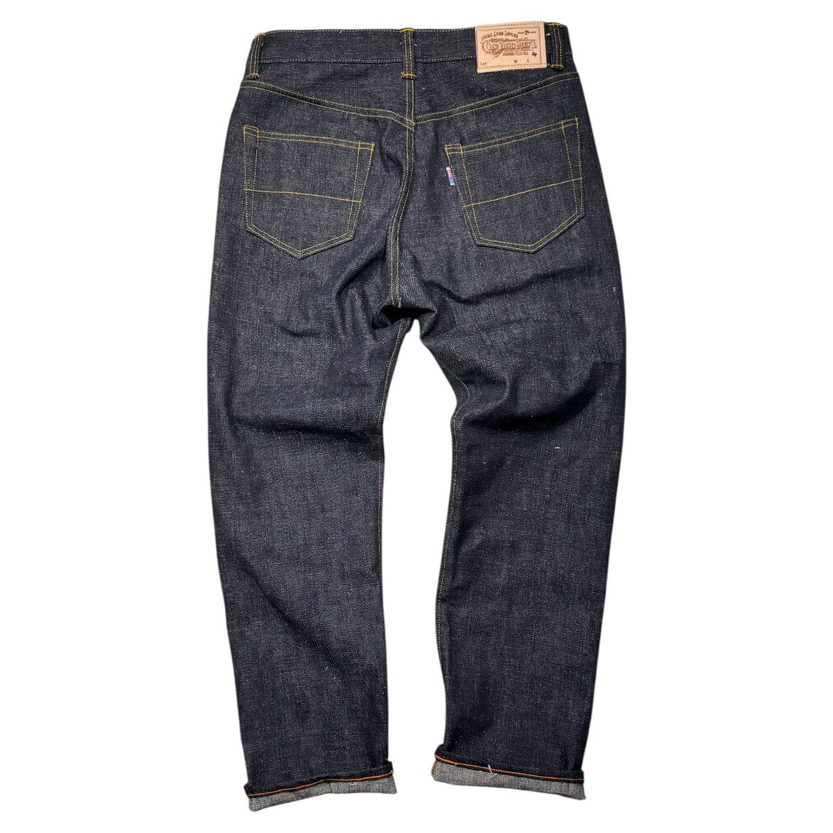 #0505 16oz Japanese INDIGO 'Secret Denim" Selvage 5 Pocket Version