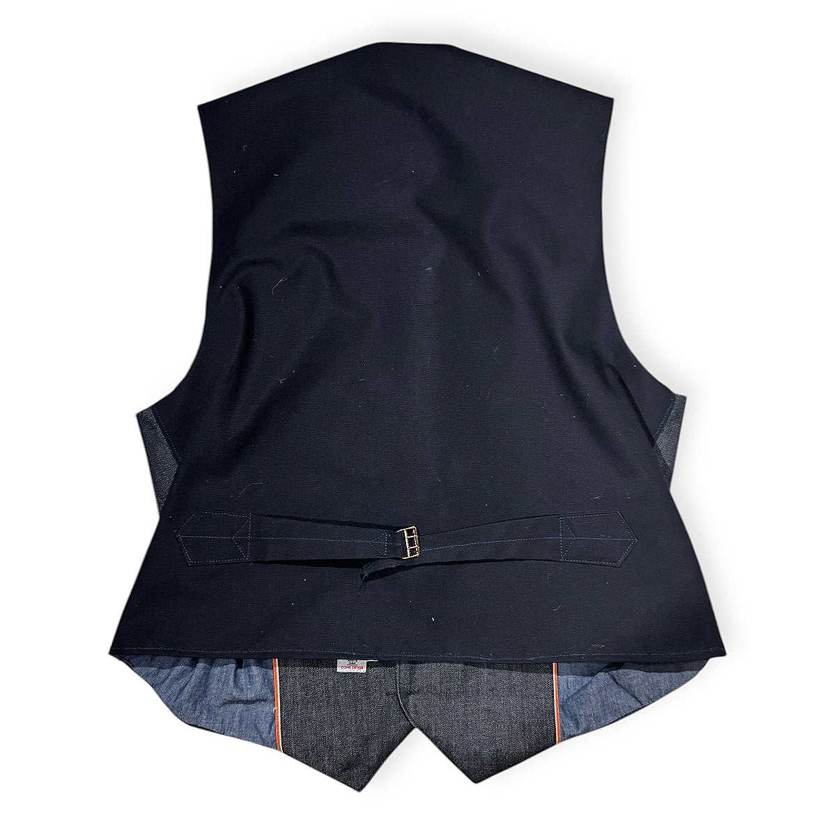 #214 14oz Cone Mills Indigo Selvadge Denim Type C Waistcoat