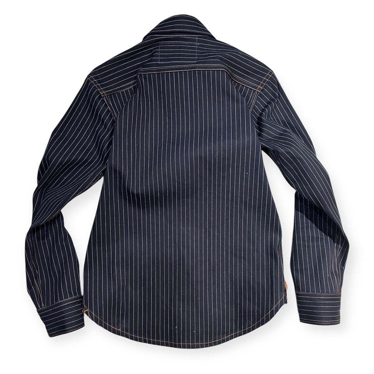 #3192 13.5oz Japanese Indigo/Indigo WABASH White Selvage Work Shirt w/Snaps