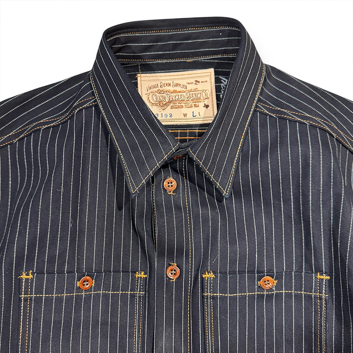 #3192 13.5oz Japanese Indigo/Indigo WABASH White Selvage Work Shirt