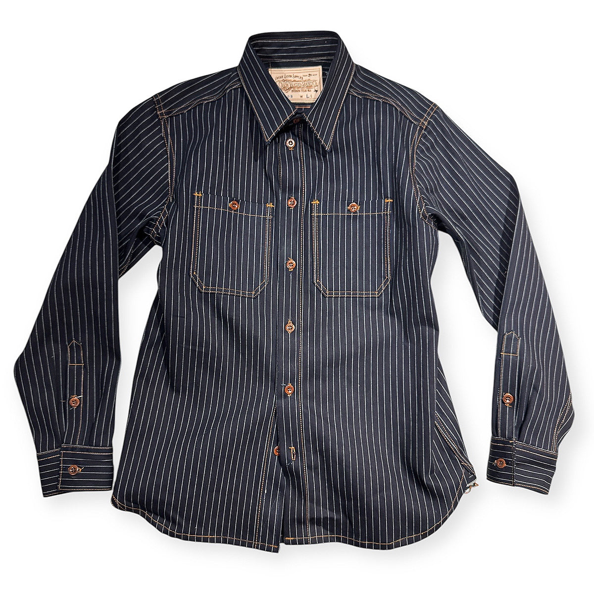 #3192 13.5oz Japanese Indigo/Indigo WABASH White Selvage Work Shirt