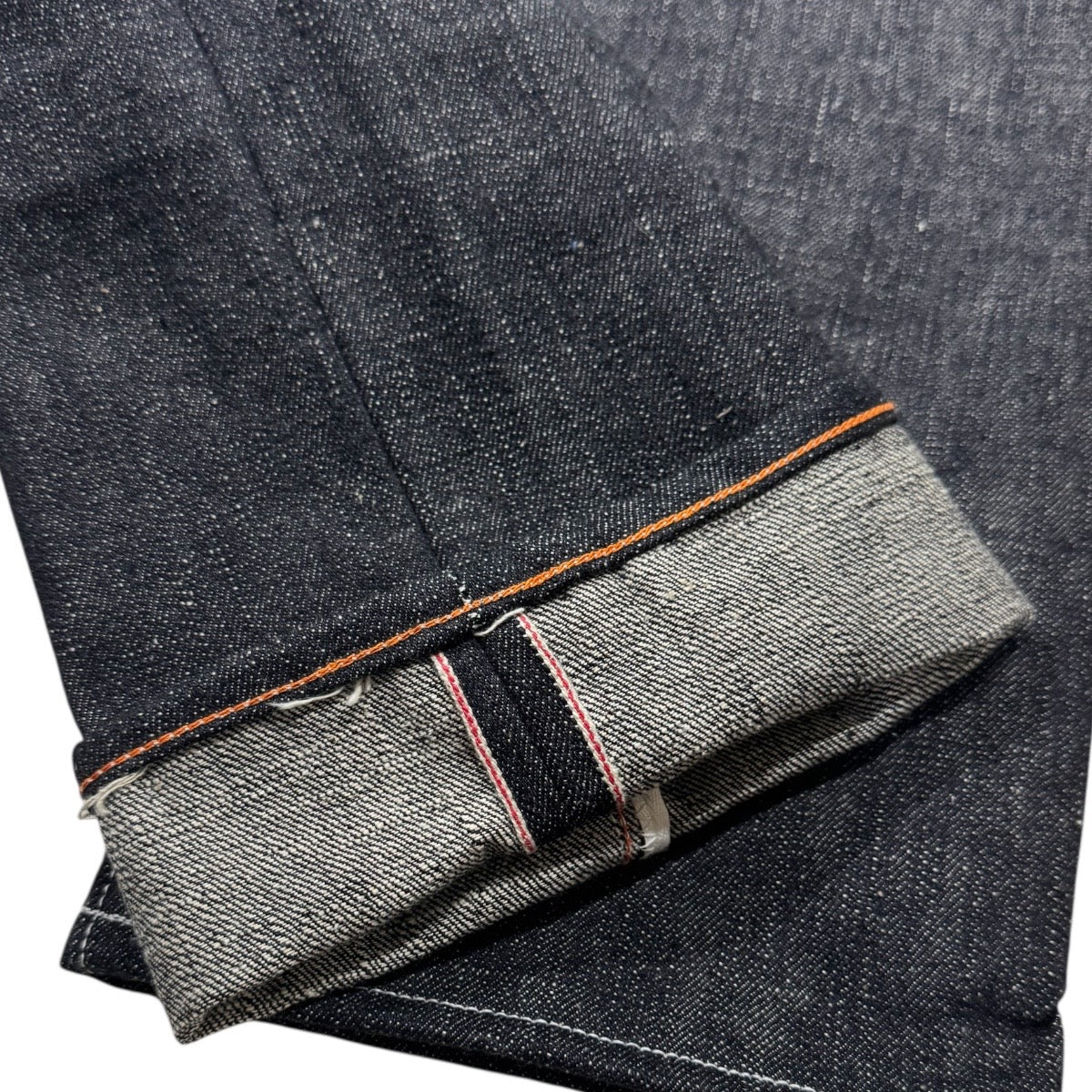 #0505 16oz Japanese INDIGO 'Secret Denim" Selvage 5 Pocket Version