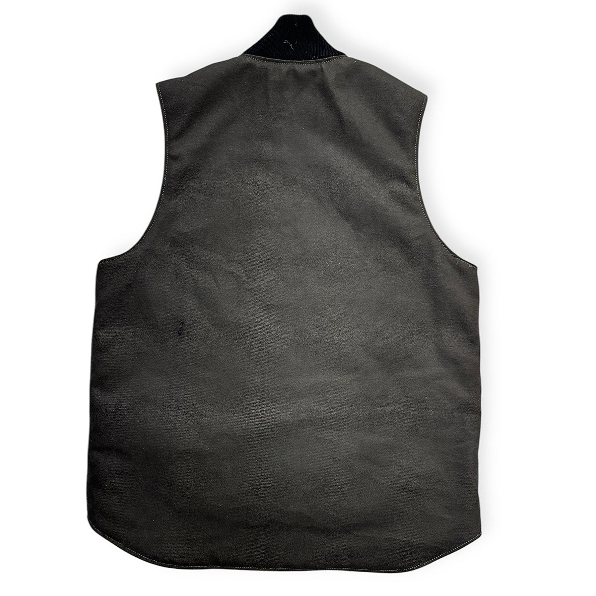 #133 12oz Duck Canvas Lined Workman Waistcoat Olive