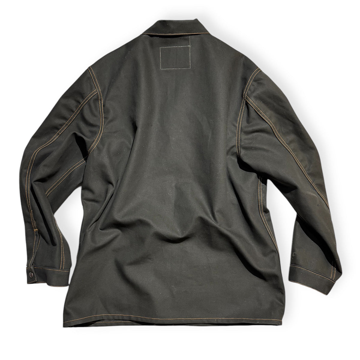 #133 12oz Duck Canvas Barbary Core Coat Olive