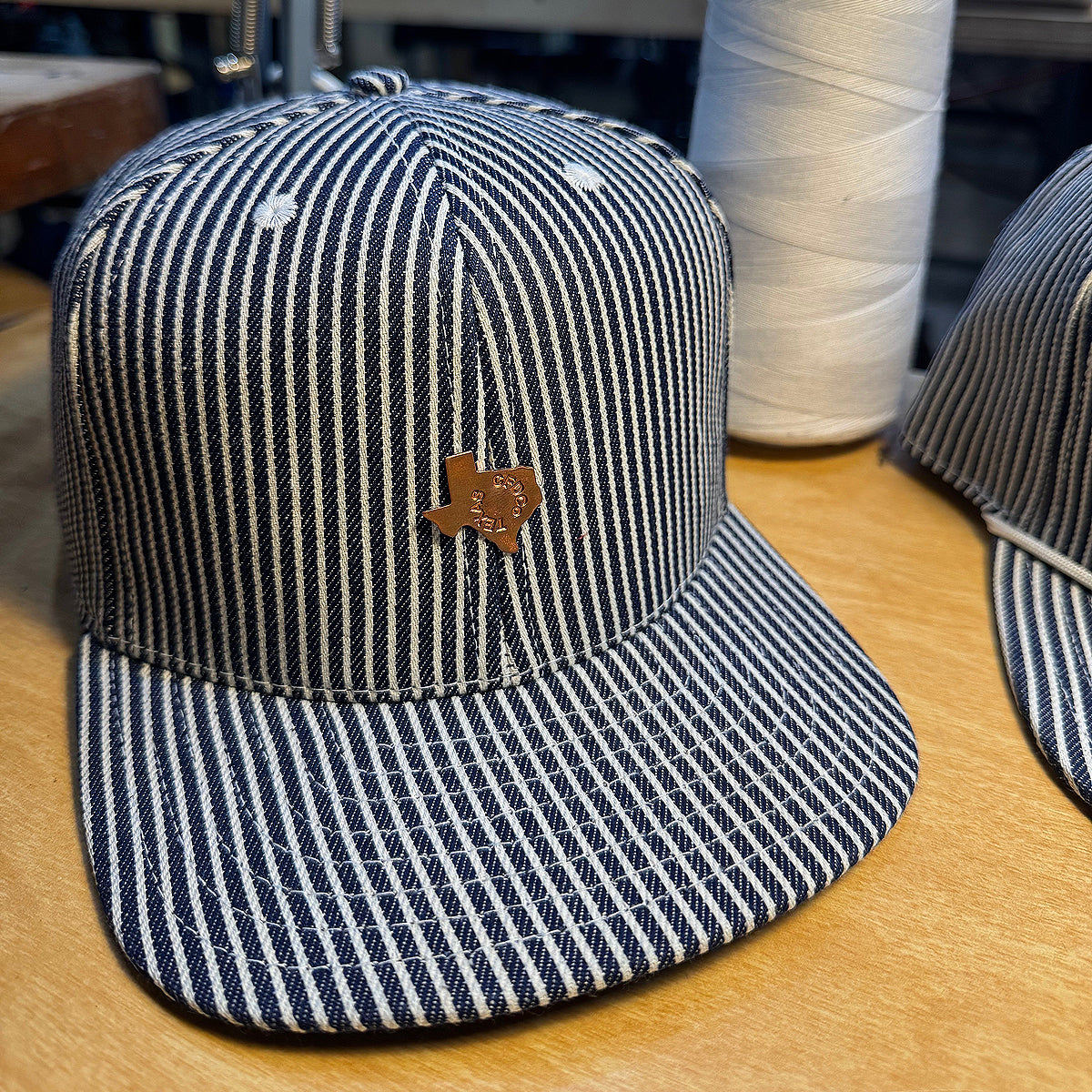 #HIC 10oz MV Mills Hickory Snapback HAT-High Crown