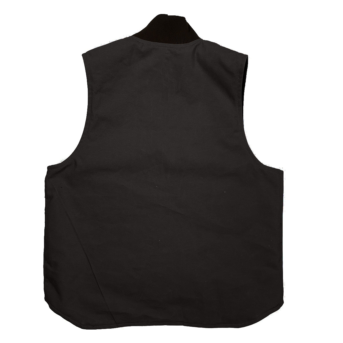 12oz Black Duck Canvas Workman Waistcoat Lined