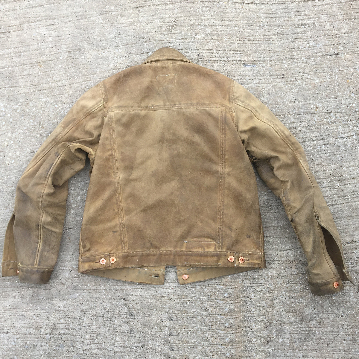 #134 18oz OCHRE Duck Canvas Field Hand Jacket