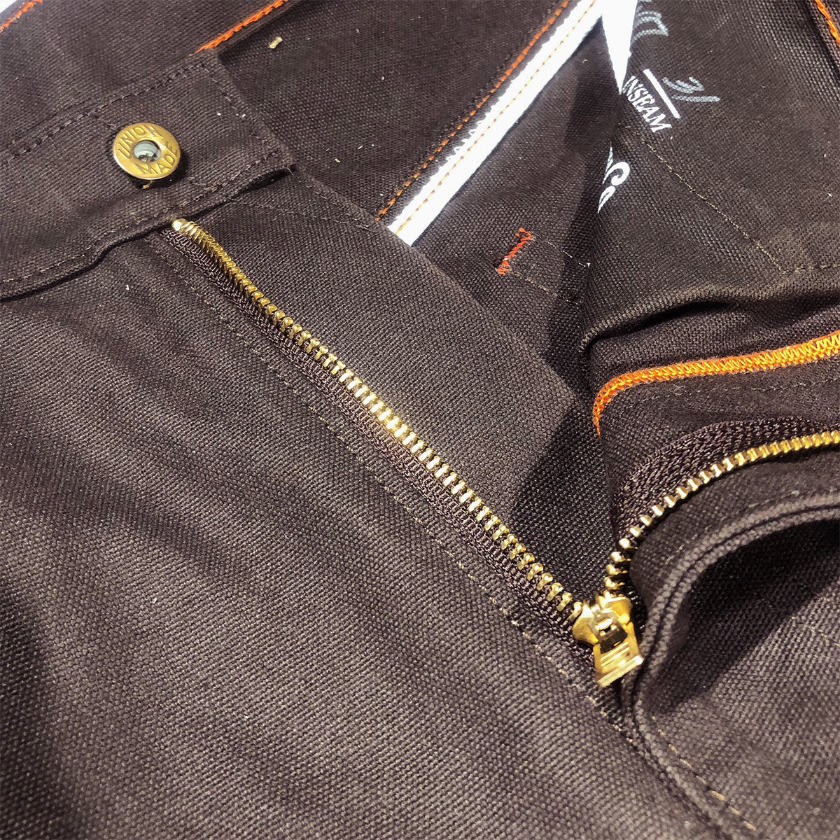 18oz Duck Canvas Brown 5 POCKET Version