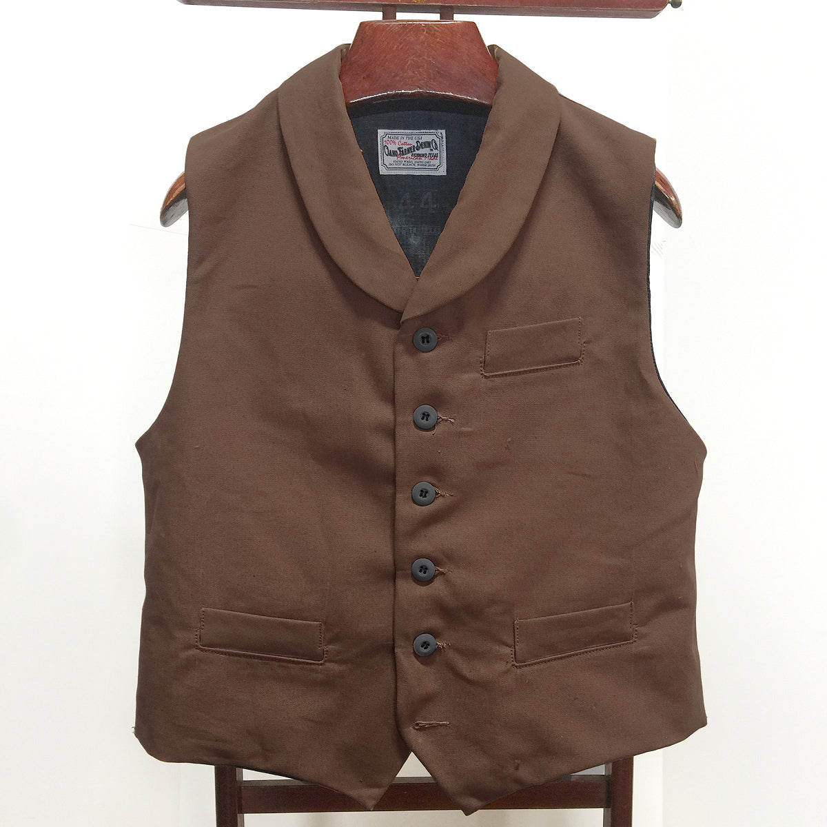 12oz Timber Duck Canvas Type D Waistcoat