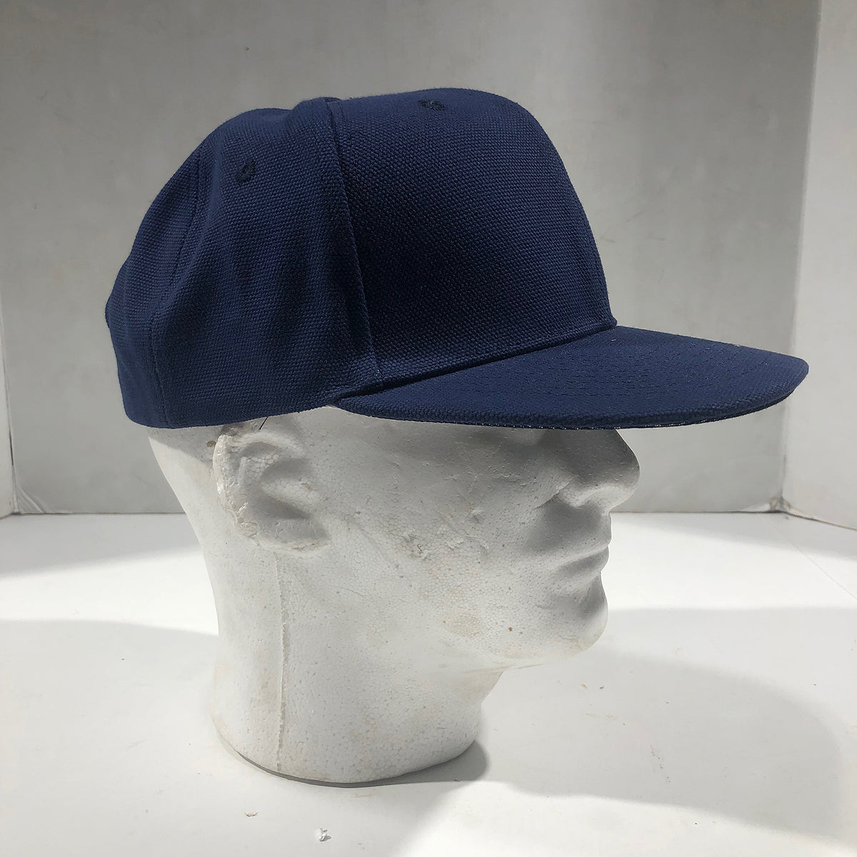 18oz USA Duck Canvas Snapback HAT Blank "NAVY"