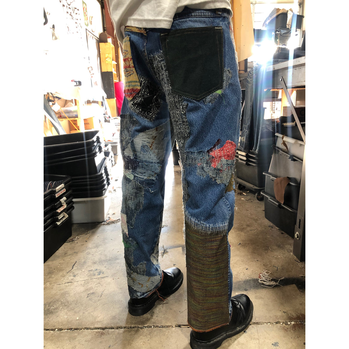 RE-MADE DENIM Boro and Sashiko Denim