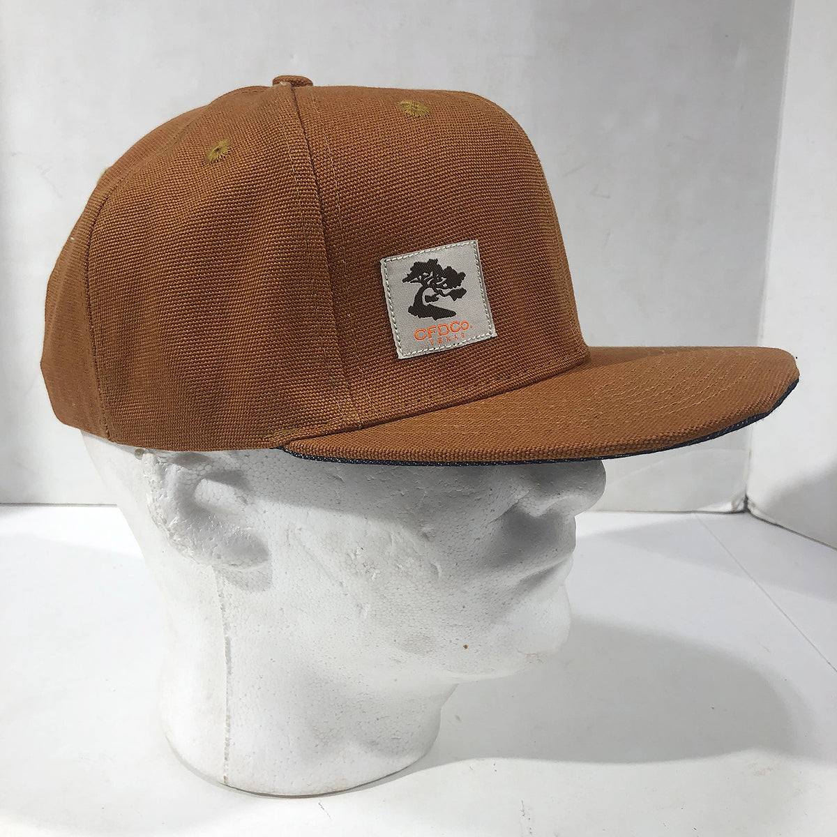 18oz USA Duck Canvas Snapback HAT Workman Label