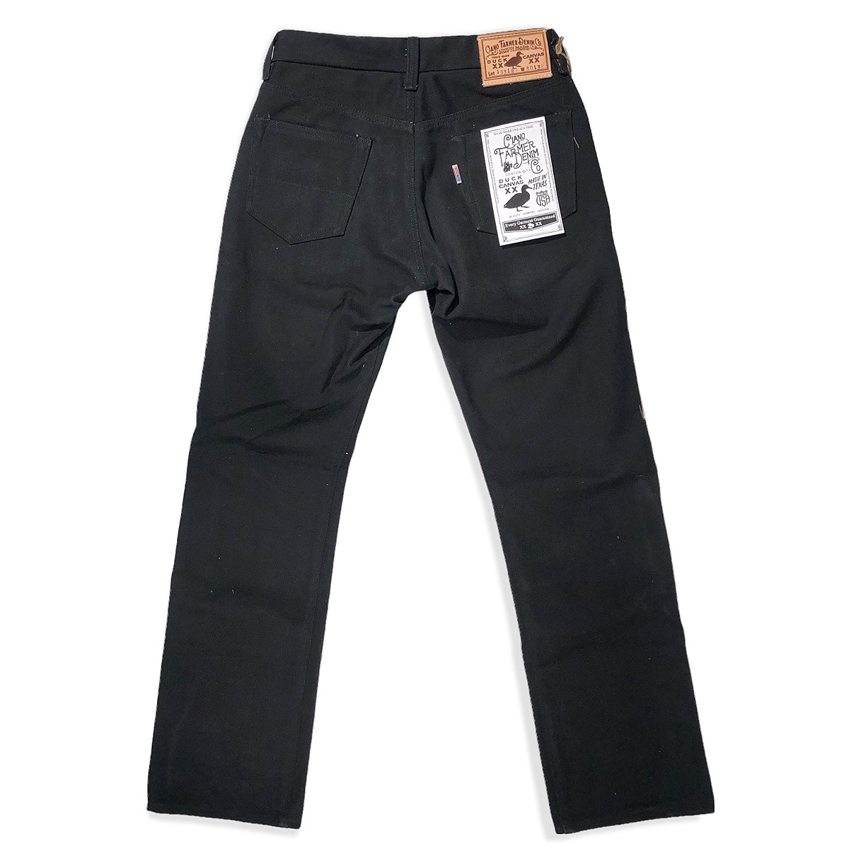 18oz Duck Canvas Black 5 POCKET Version