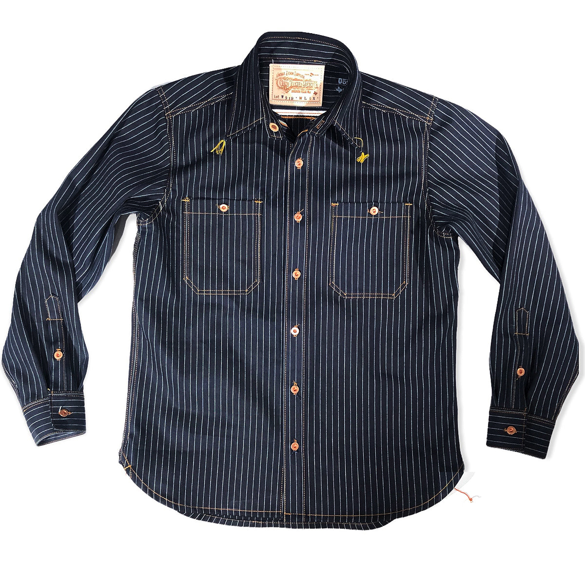 #3192 13.5oz Japanese Indigo/Indigo WABASH White Selvage WORKSHIRT