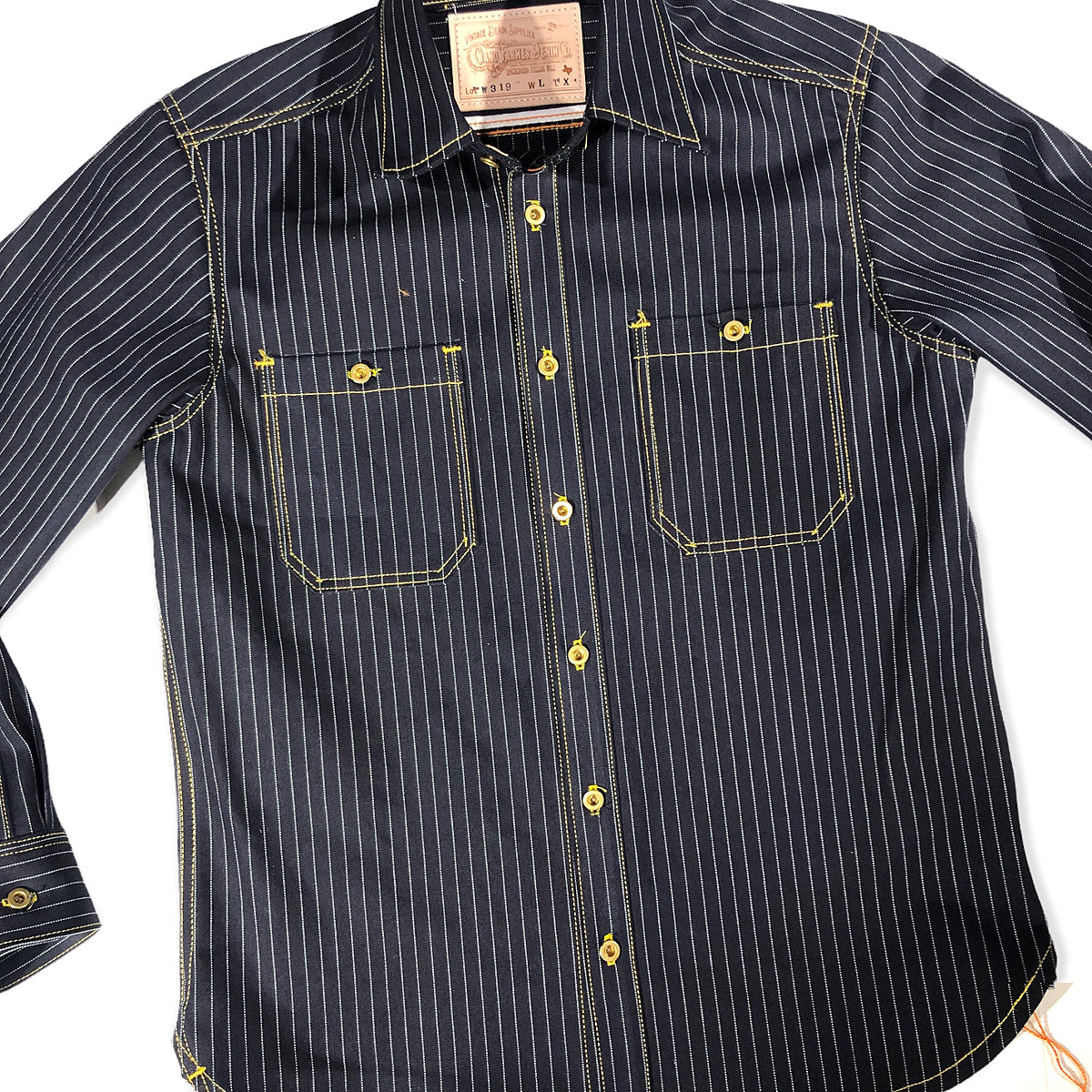 #3192 13.5oz Japanese Indigo/Indigo WABASH White Selvage Work Shirt