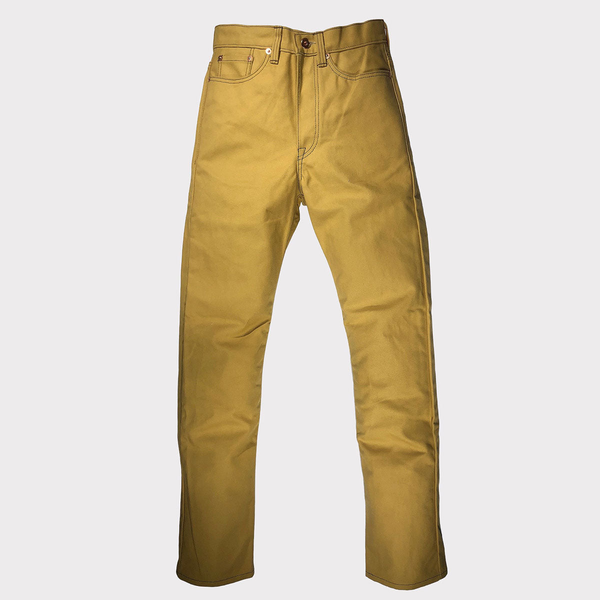 #134 18oz Duck Canvas 5 Pocket Model Lite Ochre