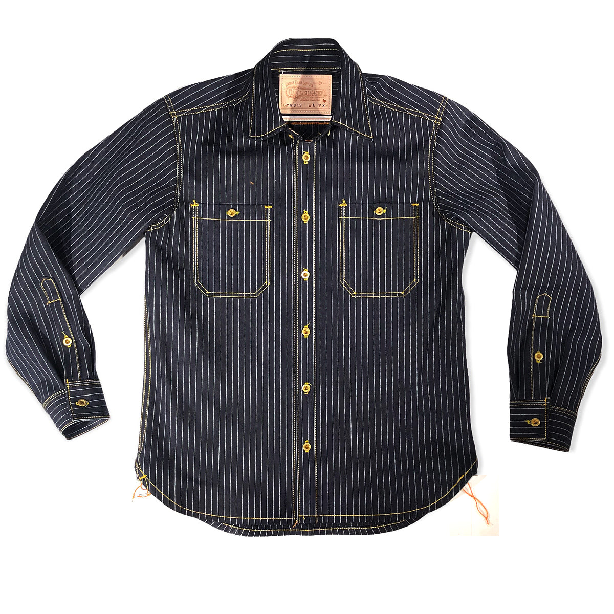 #3192 13.5oz Japanese Indigo/Indigo WABASH White Selvage Work Shirt