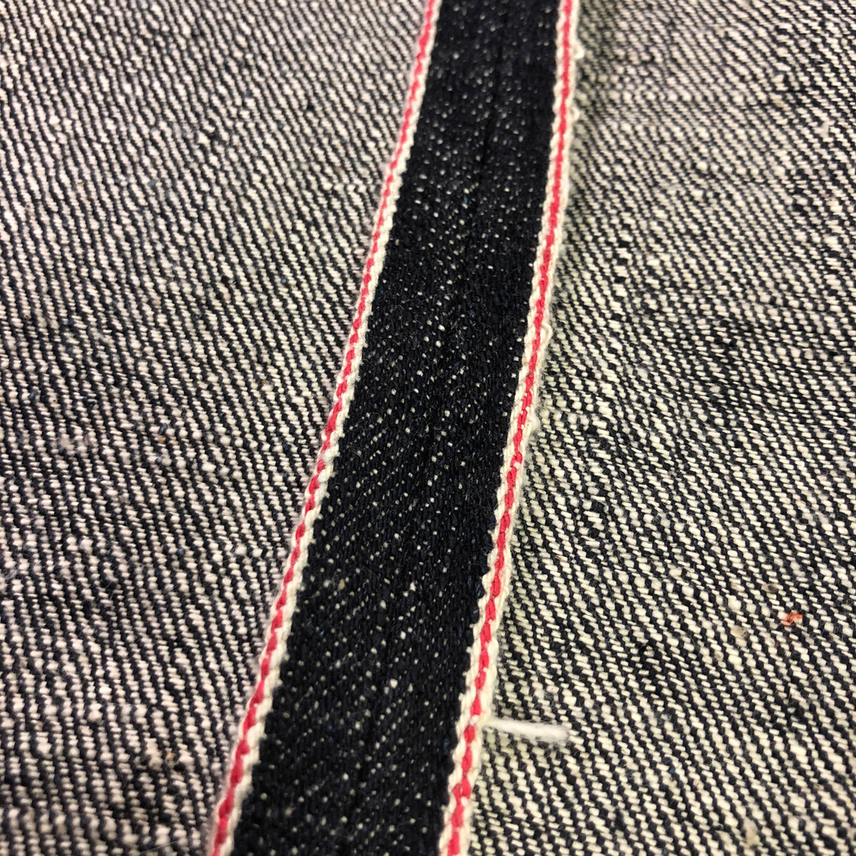 #0505 16oz Japanese INDIGO 'Secret Denim" Selvage 5 Pocket Version