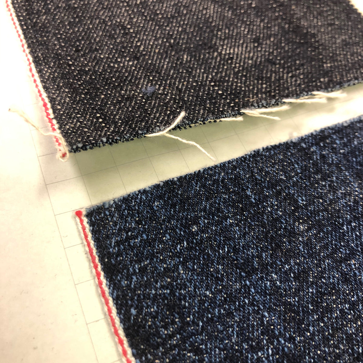 #0505 16oz Japanese INDIGO 'Secret Denim" Selvage 5 Pocket Version